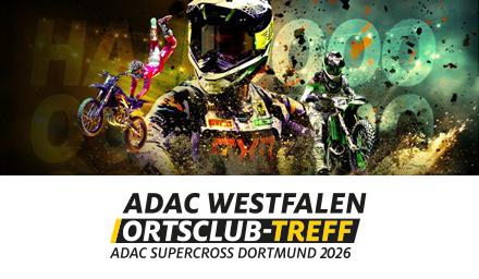 Einladung zum Ortsclub-Treff beim ADAC Supercross Dortmund 2026