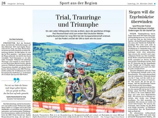 Siegener Zeitung: Sport aus der Region